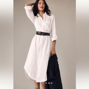 Anthopologie’s Mauve The Soren Shirt Dress XS